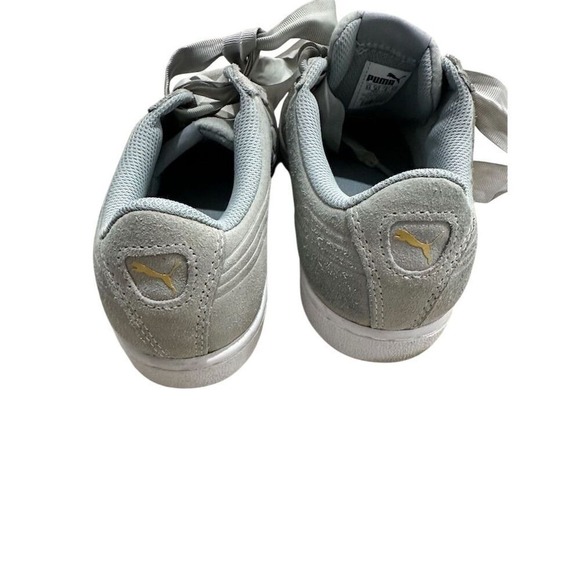 PUMA Vikky‎ Ribbon Women's Sneakers Gray Size 8 Athletic Shoes - Picture 5 of 7